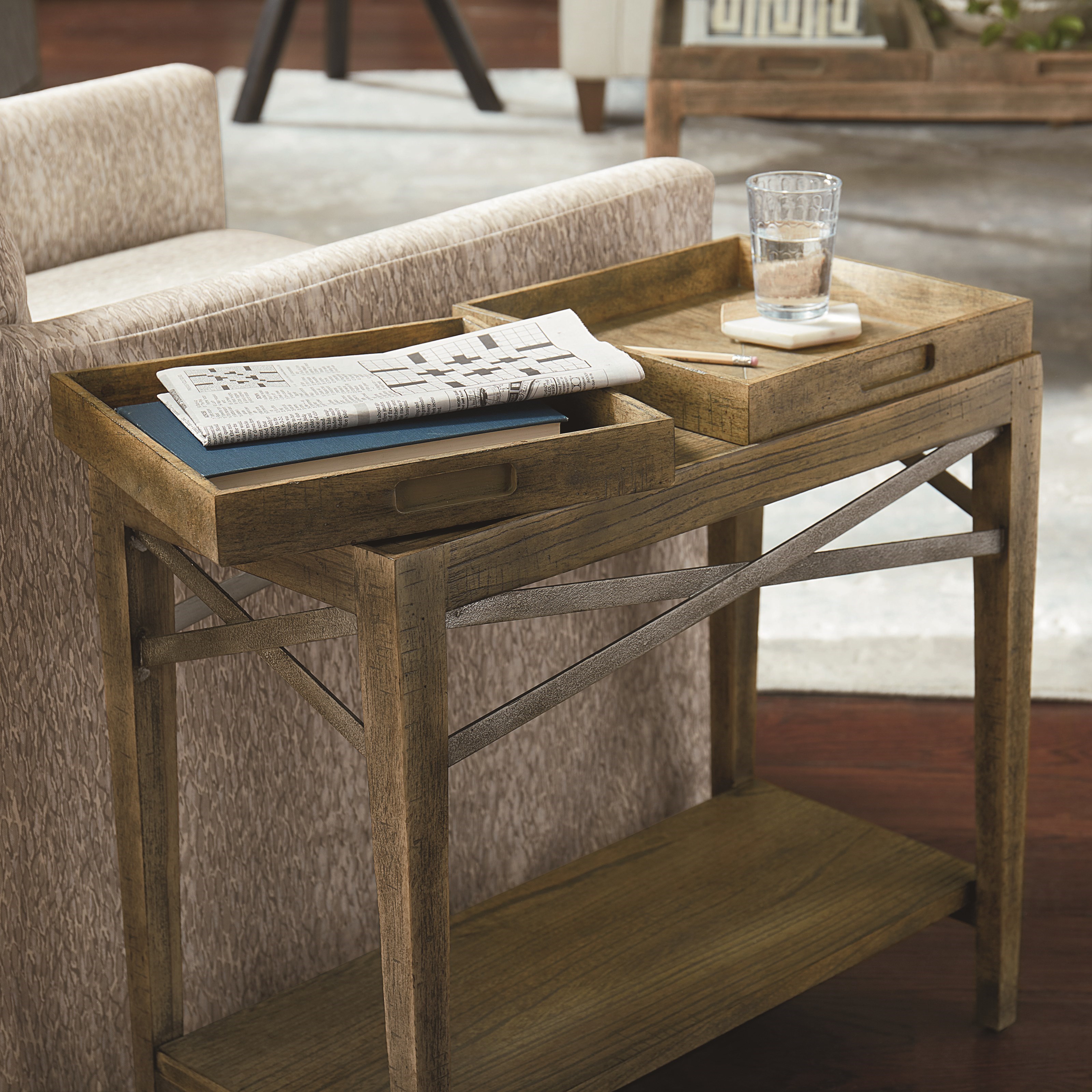 Bassett side table top